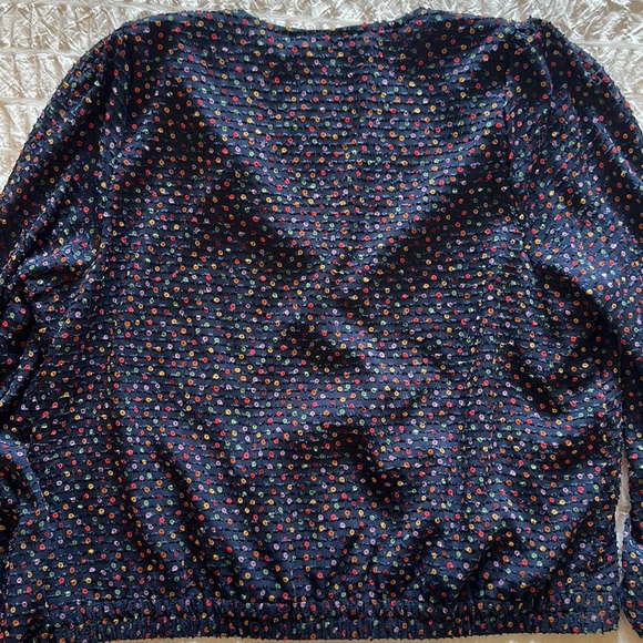 Madewell Sugar Dot Wrap Top - Picture 10 of 12